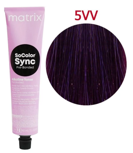 Фарба для волосся MATRIX Color Sync 5VV 90 мл – Nikol Stokova